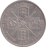 1887 FLORIN ( GF ) - FLORIN - Cambridgeshire Coins