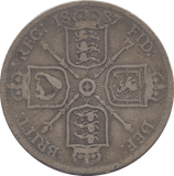 1887 FLORIN ( GF ) - FLORIN - Cambridgeshire Coins