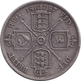 1887 FLORIN ( GF ) - FLORIN - Cambridgeshire Coins