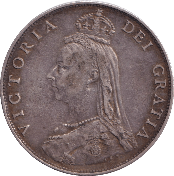 1887 FLORIN ( GF ) - FLORIN - Cambridgeshire Coins