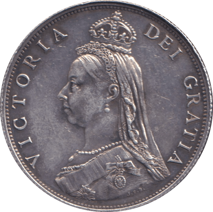 1887 FLORIN ( GVF ) - FLORIN - Cambridgeshire Coins