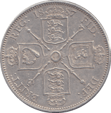 1887 FLORIN ( GVF ) - FLORIN - Cambridgeshire Coins
