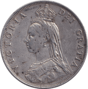 1887 FLORIN ( GVF ) - FLORIN - Cambridgeshire Coins