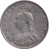 1887 FLORIN ( GVF ) - FLORIN - Cambridgeshire Coins