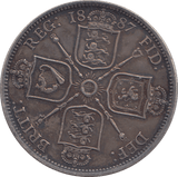 1887 FLORIN ( GVF ) - FLORIN - Cambridgeshire Coins