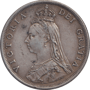 1887 FLORIN ( GVF ) - FLORIN - Cambridgeshire Coins