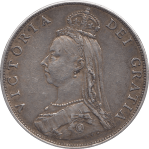 1887 FLORIN ( GVF ) - FLORIN - Cambridgeshire Coins