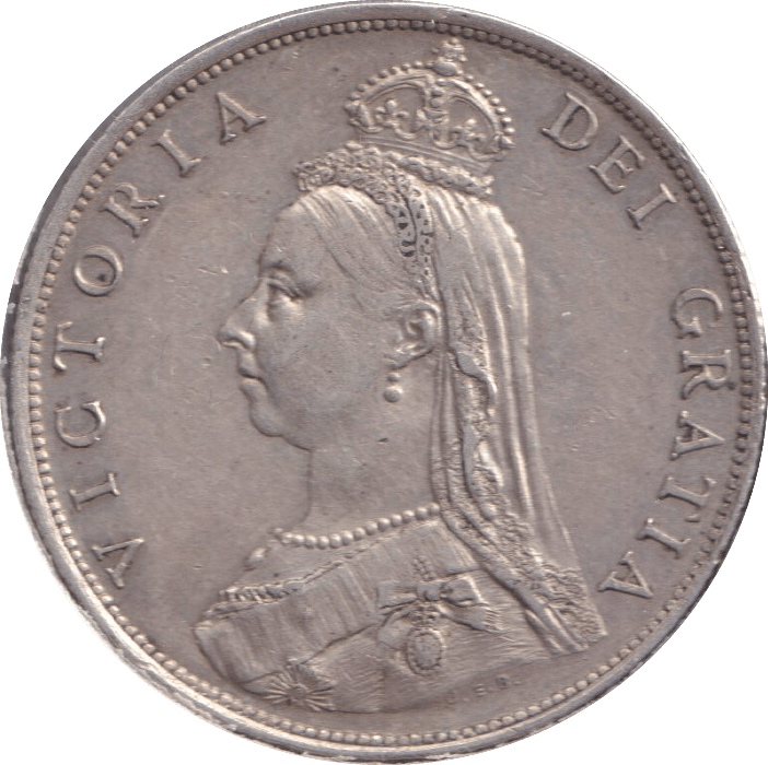 1887 FLORIN ( GVF ) - FLORIN - Cambridgeshire Coins