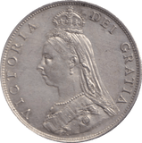 1887 FLORIN ( GVF ) - FLORIN - Cambridgeshire Coins