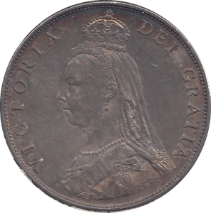 1887 FLORIN ( UNC ) 5 - FLORIN - Cambridgeshire Coins