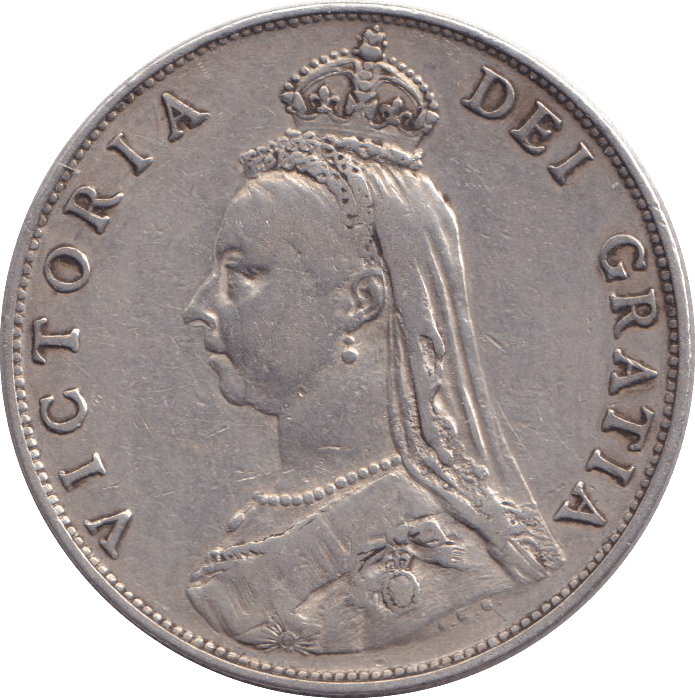 1887 FLORIN ( VF ) - FLORIN - Cambridgeshire Coins