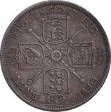 1887 FLORIN ( VF ) - FLORIN - Cambridgeshire Coins