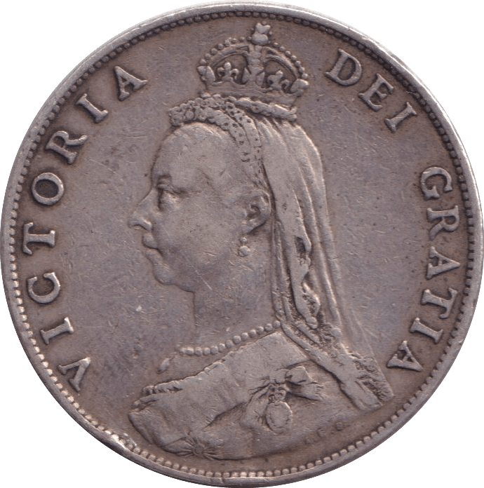 1887 FLORIN ( VF ) - FLORIN - Cambridgeshire Coins