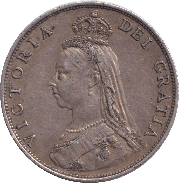 1887 FLORIN ( VF ) - FLORIN - Cambridgeshire Coins