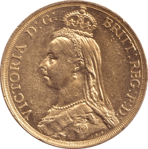 1887 GOLD DOUBLE SOVEREIGN ( UNC ) 7 - DOUBLE SOVEREIGN - Cambridgeshire Coins