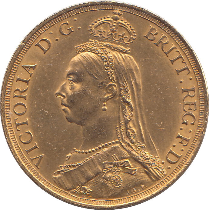 1887 GOLD DOUBLE SOVEREIGN ( UNC ) - DOUBLE SOVEREIGN - Cambridgeshire Coins