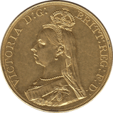 1887 GOLD FIVE POUND ( AUNC ) 2 - GOLD FIVE POUNDS - Cambridgeshire Coins