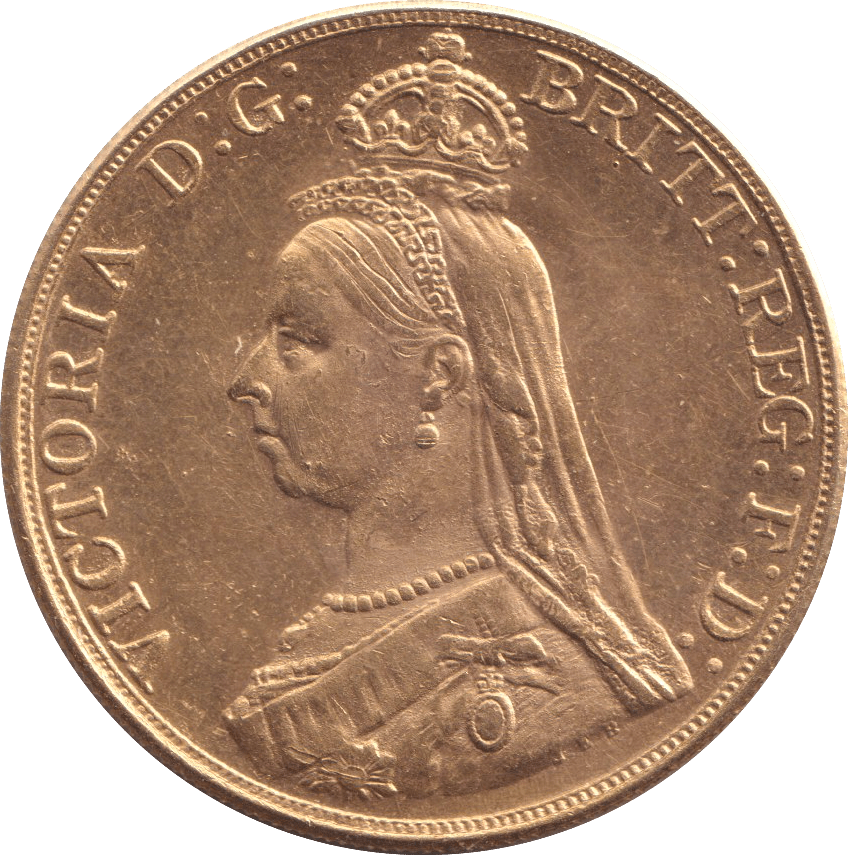 1887 GOLD FIVE POUND SOVEREIGN ( GVF ) - GOLD FIVE POUNDS - Cambridgeshire Coins