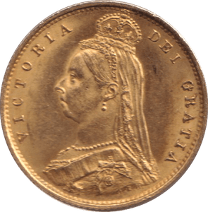 1887 GOLD HALF SOVEREIGN ( UNC ) - HALF SOVEREIGN - Cambridgeshire Coins