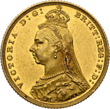 1887 GOLD PROOF JUBILEE HEAD SOVEREIGN (NGC) MS60 - NGC GOLD COINS - Cambridgeshire Coins