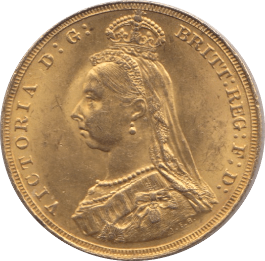 1887 GOLD SOVEREIGN ( AUNC ) - SOVEREIGN - Cambridgeshire Coins