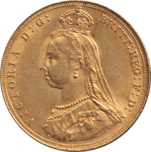 1887 GOLD SOVEREIGN ( AUNC ) - SOVEREIGN - Cambridgeshire Coins