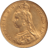 1887 GOLD SOVEREIGN ( AUNC ) - SOVEREIGN - Cambridgeshire Coins