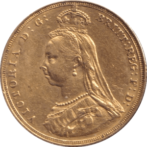 1887 GOLD SOVEREIGN ( AUNC ) - SOVEREIGN - Cambridgeshire Coins