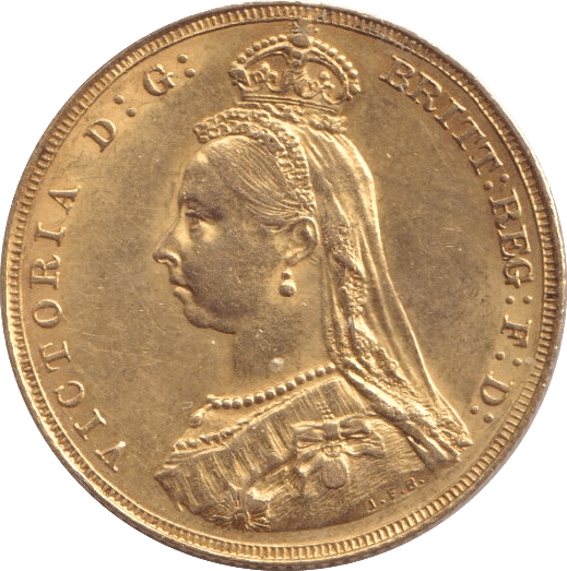 1887 GOLD SOVEREIGN ( AUNC ) - SOVEREIGN - Cambridgeshire Coins