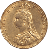 1887 GOLD SOVEREIGN ( AUNC ) - SOVEREIGN - Cambridgeshire Coins