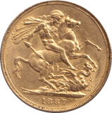 1887 GOLD SOVEREIGN ( AUNC ) - SOVEREIGN - Cambridgeshire Coins
