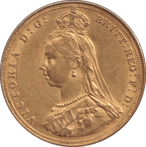 1887 GOLD SOVEREIGN ( AUNC ) - SOVEREIGN - Cambridgeshire Coins