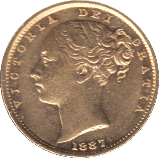 1887 GOLD SOVEREIGN ( EF ) SYDNEY MINT 1 - SOVEREIGN - Cambridgeshire Coins