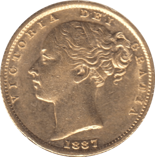 1887 GOLD SOVEREIGN ( EF ) SYDNEY MINT - SOVEREIGN - Cambridgeshire Coins