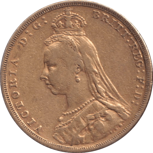 1887 GOLD SOVEREIGN ( GVF ) - SOVEREIGN - Cambridgeshire Coins