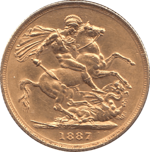 1887 GOLD SOVEREIGN ( GVF ) SYDNEY MINT - SOVEREIGN - Cambridgeshire Coins