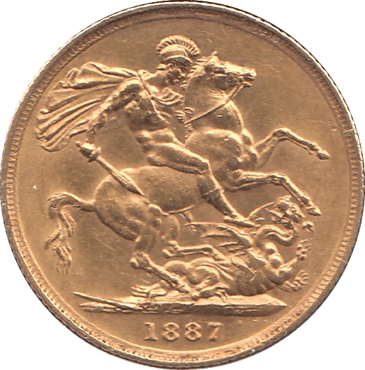 1887 GOLD SOVEREIGN ( GVF ) SYDNEY MINT - SOVEREIGN - Cambridgeshire Coins