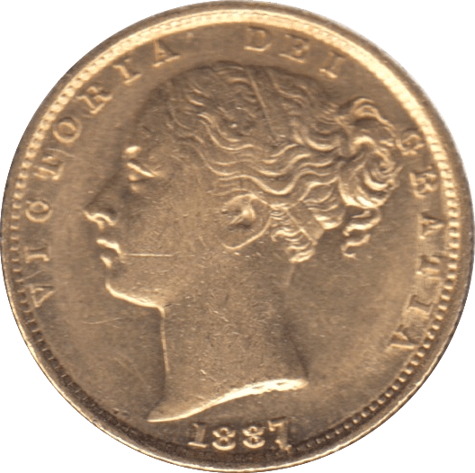 1887 GOLD SOVEREIGN ( GVF ) SYDNEY MINT - SOVEREIGN - Cambridgeshire Coins