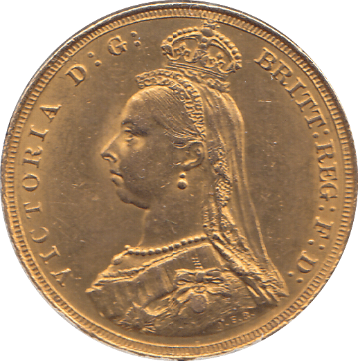 1887 GOLD SOVEREIGN ( UNC ) - SOVEREIGN - Cambridgeshire Coins