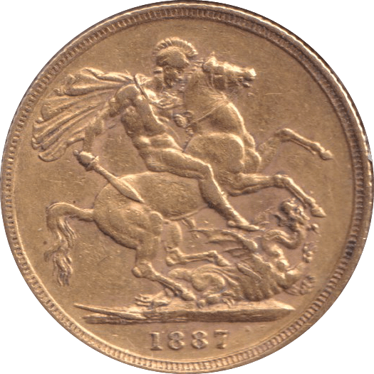 1887 GOLD SOVEREIGN ( VF ) SYDNEY MINT - SOVEREIGN - Cambridgeshire Coins
