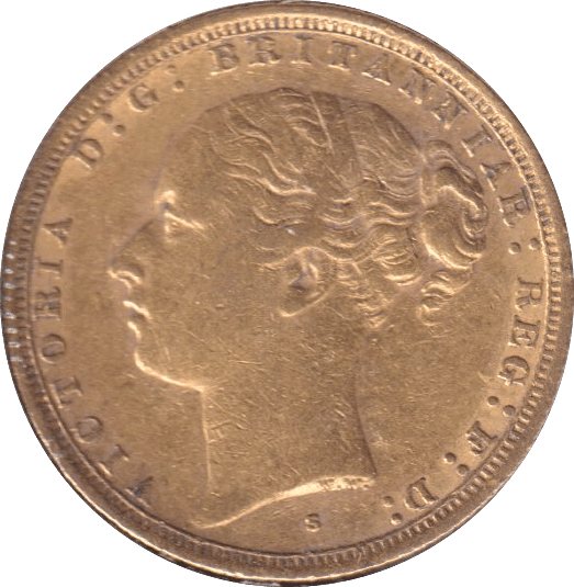 1887 GOLD SOVEREIGN ( VF ) SYDNEY MINT - SOVEREIGN - Cambridgeshire Coins