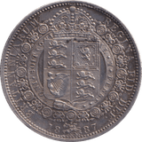 1887 HALF CROWN JUBILEE HEAD ( AUNC ) - WORLD COINS - Cambridgeshire Coins