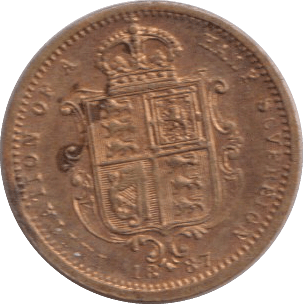 1887 HALF SOVEREIGN TOY MONEY - TOY MONEY - Cambridgeshire Coins