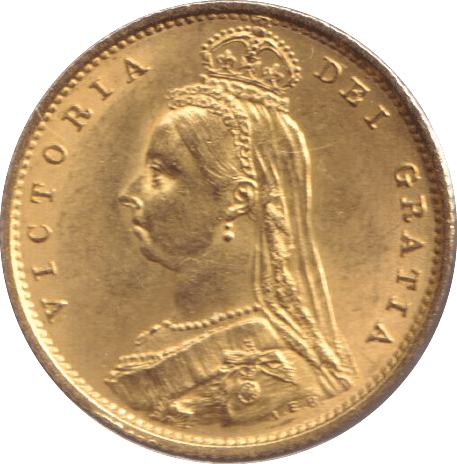 1887 HALF SOVEREIGN ( UNC ) - HALF SOVEREIGN - Cambridgeshire Coins