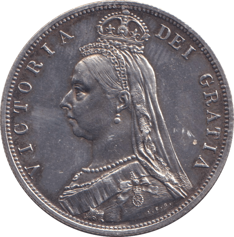 1887 HALFCROWN ( AUNC ) 2 - HALFCROWN - Cambridgeshire Coins