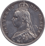 1887 HALFCROWN ( AUNC ) 2 - HALFCROWN - Cambridgeshire Coins