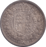 1887 HALFCROWN ( AUNC ) 8 - HALFCROWN - Cambridgeshire Coins