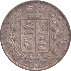 1887 HALFCROWN ( AUNC ) - HALFCROWN - Cambridgeshire Coins