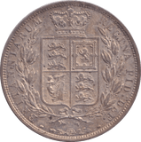 1887 HALFCROWN ( AUNC ) - HALFCROWN - Cambridgeshire Coins