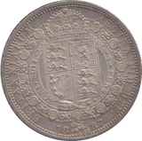 1887 HALFCROWN ( AUNC ) - HALFCROWN - Cambridgeshire Coins